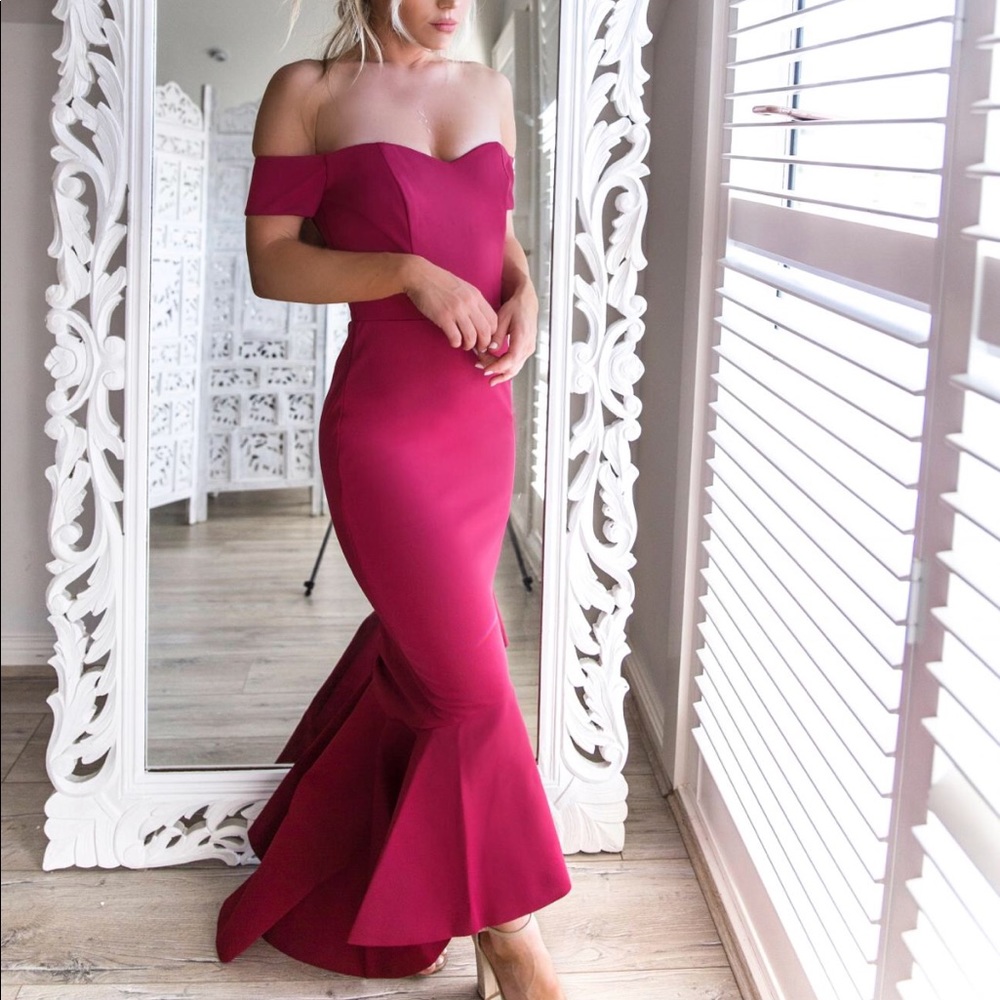 Formal Wine Dress